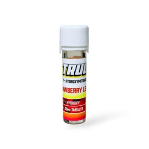 truly7 7 hydroxymitragynine chewable tablets strawberry lemonade 50mg per tablet 10ct 16962
