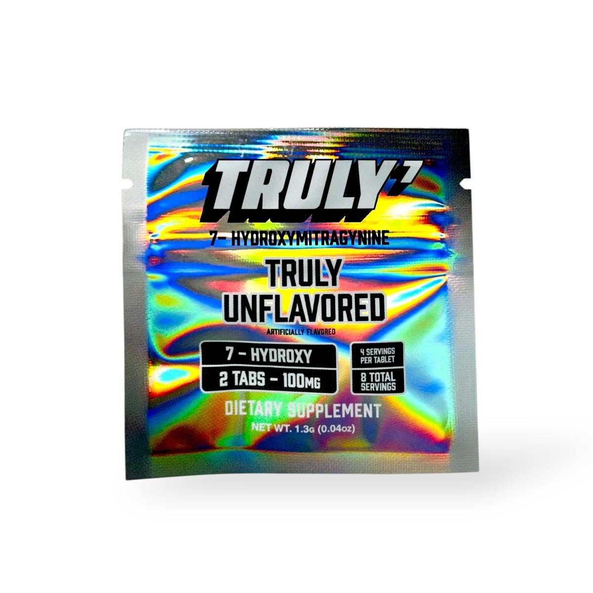 Truly7 7 Hydroxymitragynine Chewable Tablets Truly Unflavored 50mg Per Tablet 2ct 19750