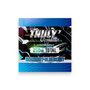 truly7 obsidian 7 hydroxymitragynine tablets blackout blueberry 125mg 2ct 09759